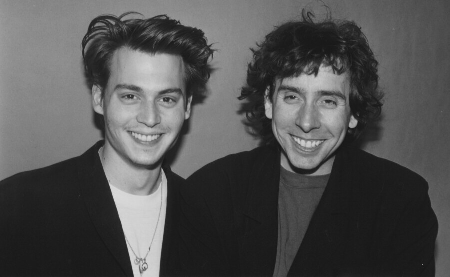 "Tim Burton and John Depp"